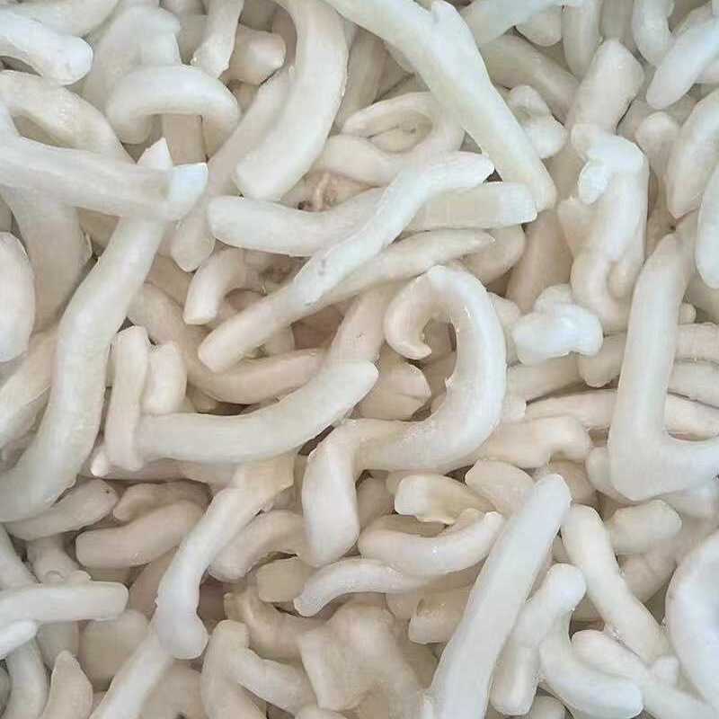 Frozen squid strip